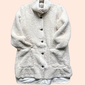 Sherpa Funnel Neck Coat